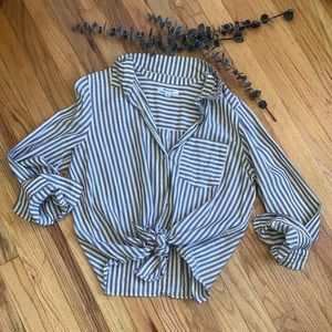 Madewell Striped Button Down